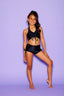 Simply Cinched Short - Black - Ready To Ship - Final Sale