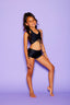 Simply Cinched Short - Black - Ready To Ship - Final Sale