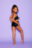 Simply Cinched Short - Black - Ready To Ship - Final Sale