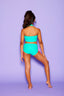 Simply Cinched Short - Dark Mint/Bubblegum - Ready To Ship - Final Sale
