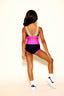 Criss Cross VIP Brief - Black/Neon Pink - Ready To Ship
