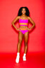 Mykonos Brief - Fuchsia/Orange - Ready To Ship - Final Sale