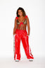 Gotta Dash Jogger - Red Shine/Cheetah Velvet/White - Ready to Ship
