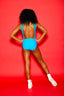 Eye Kandi Leotard - Turquoise - Ready to Ship - Final Sale