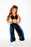 Gotta Dash Jogger - Black Shine/Royal Blue Shiny - Ready to Ship