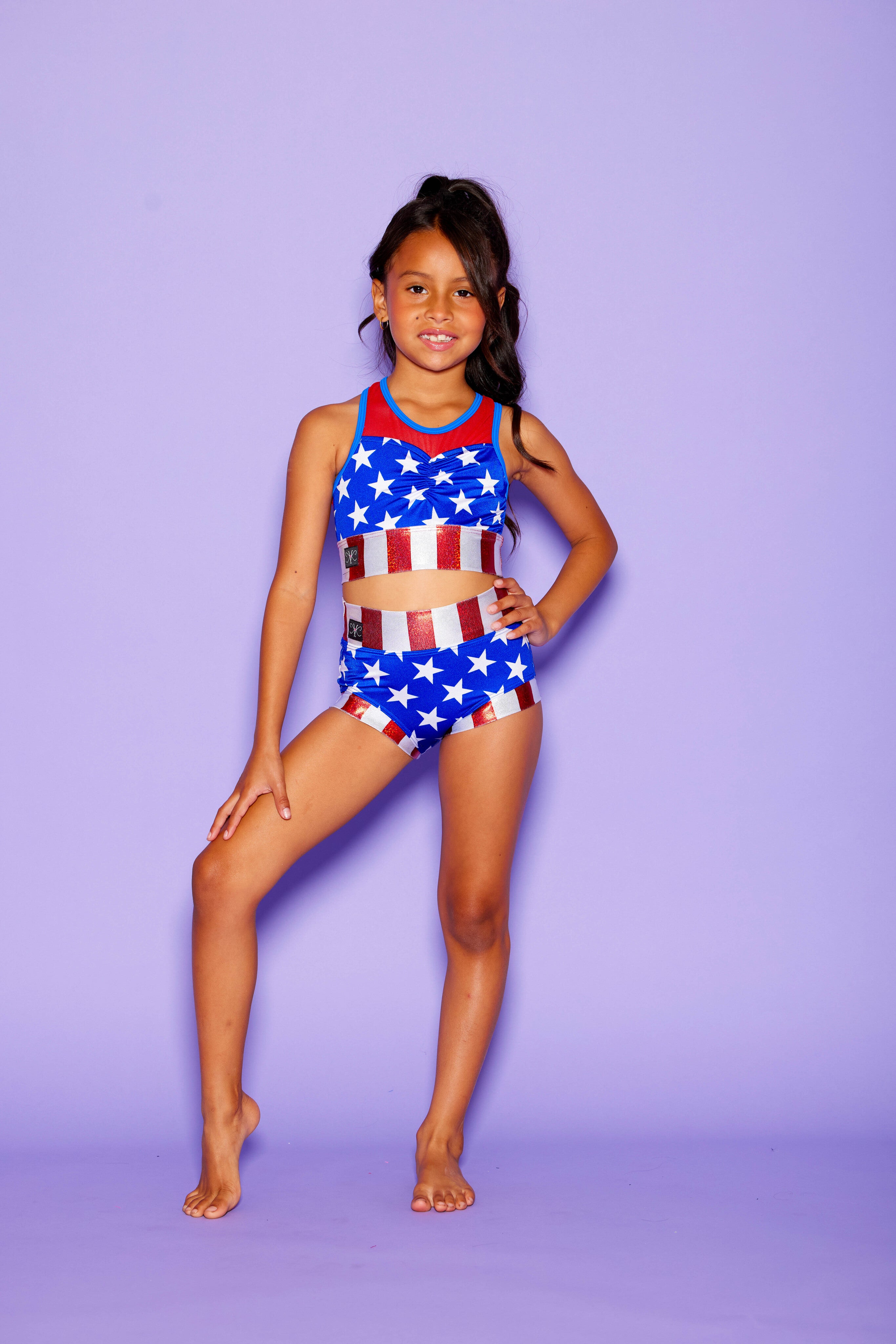 Miraj Bra Top - Stars/Stripes - Ready To Ship