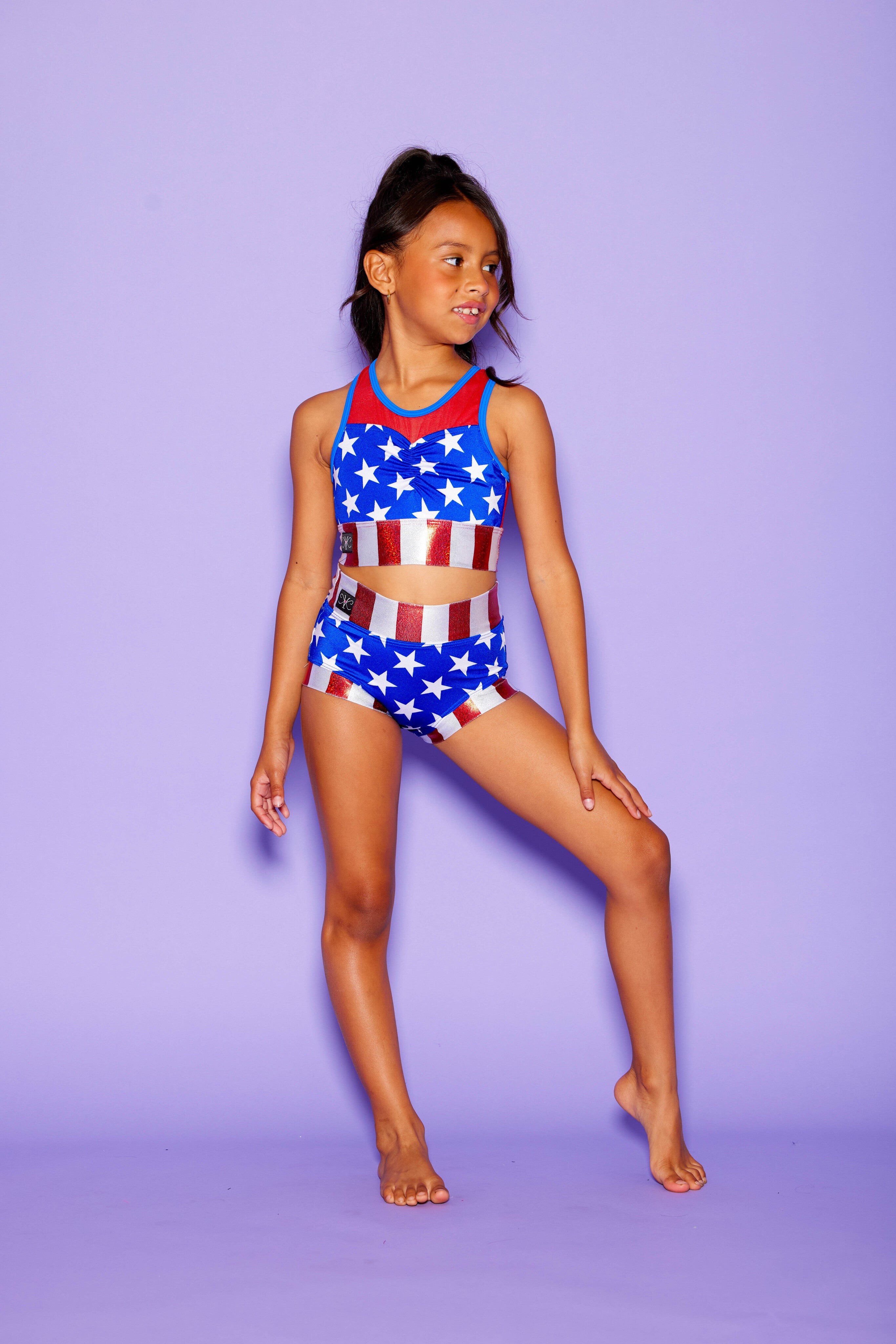 Miraj Bra Top - Stars/Stripes - Ready To Ship