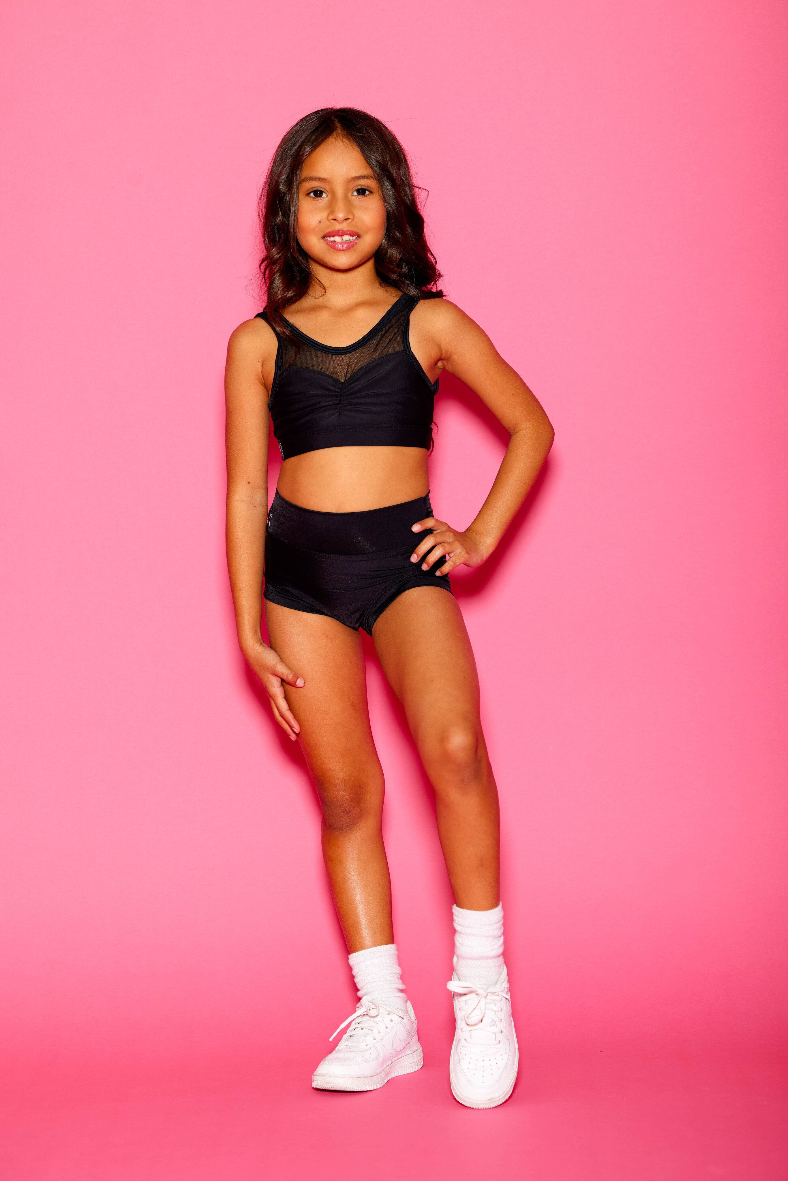 Miraj Bra Top Solids - Black - Ready To Ship