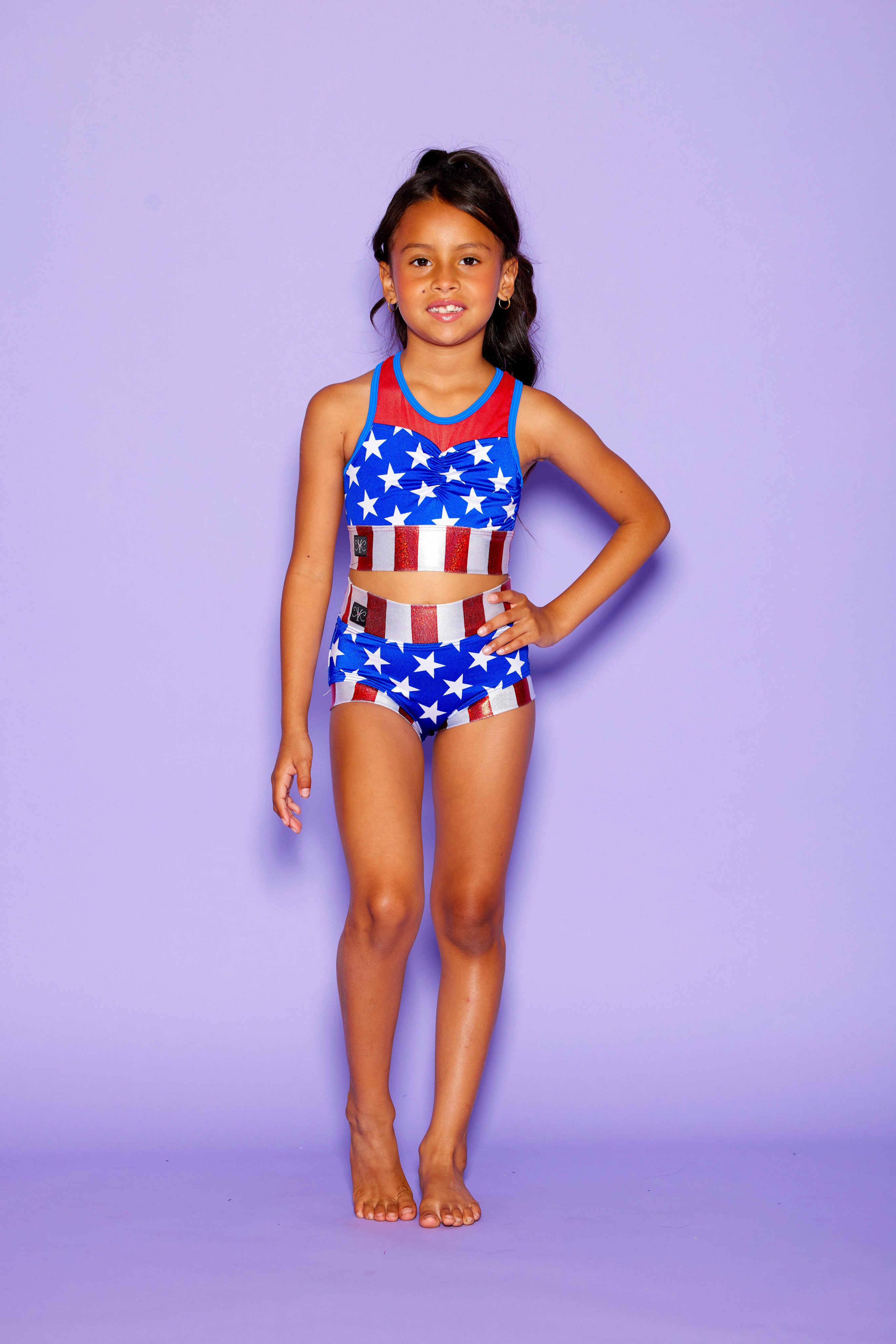 Miraj Bra Top - Stars/Stripes - Ready To Ship