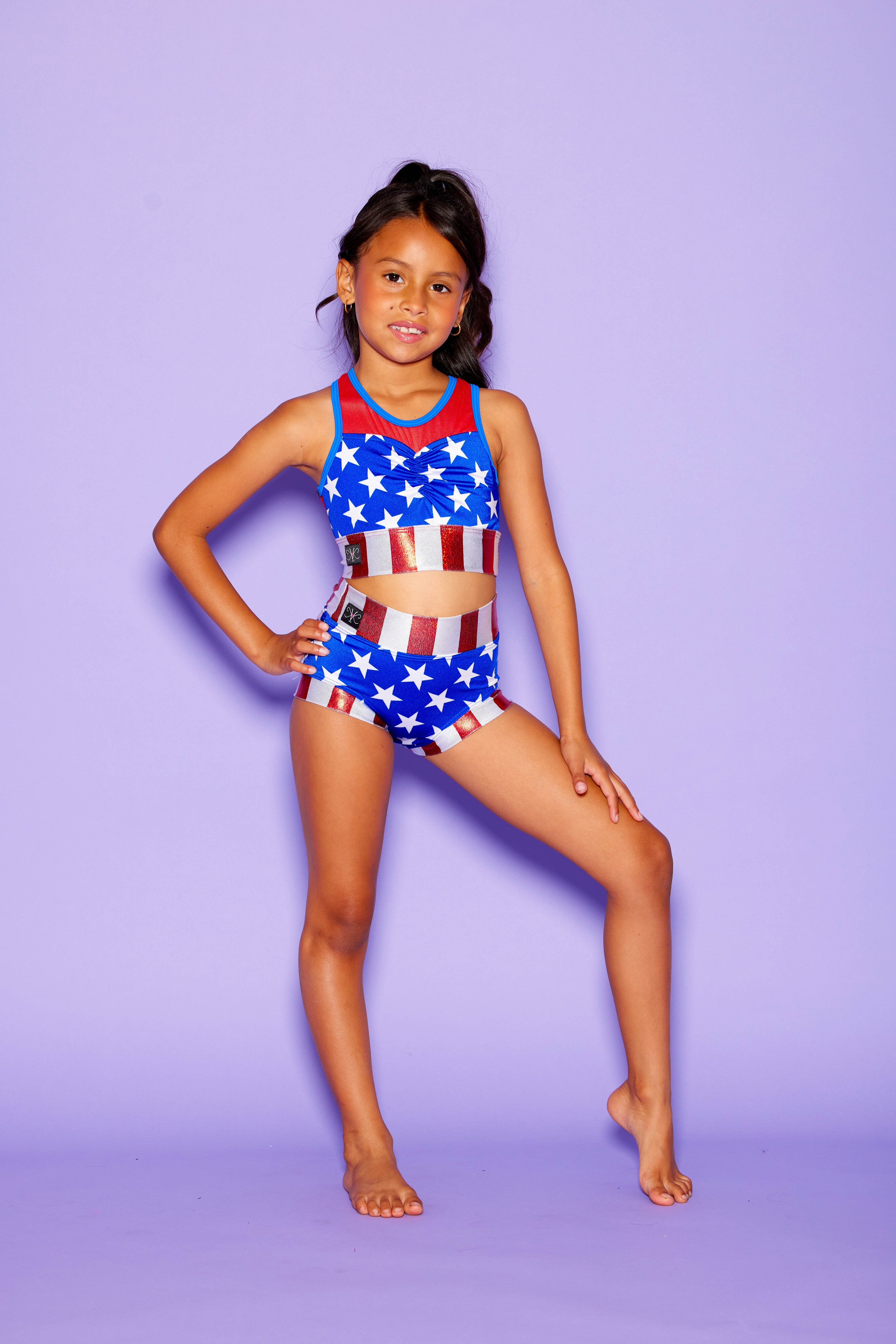 Miraj Bra Top - Stars/Stripes - Ready To Ship