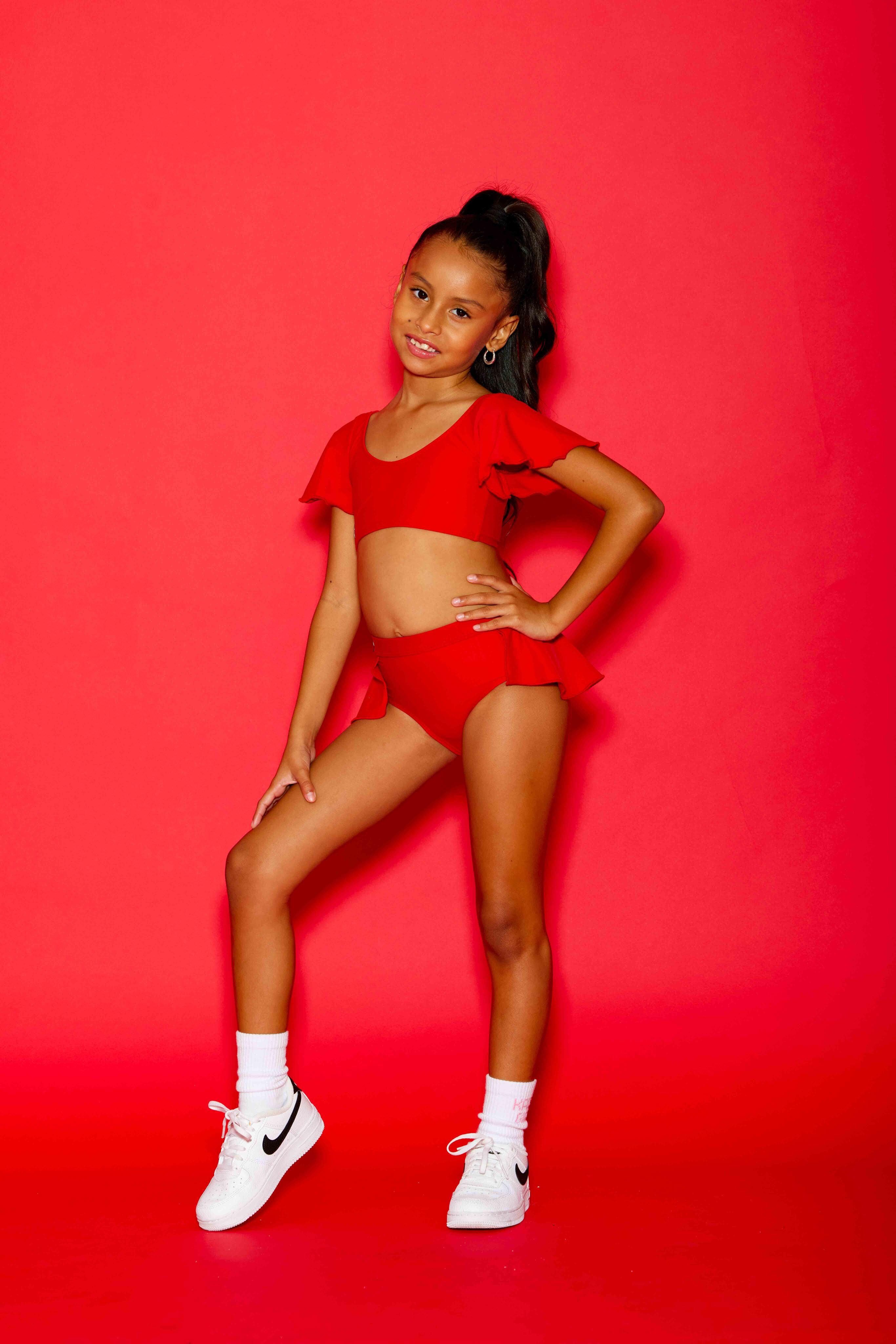 Flutter Brief - Red - Ready To Ship