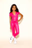 Timeout Jumpsuit - Lipstick Slick - Ready to Ship - Final Sale