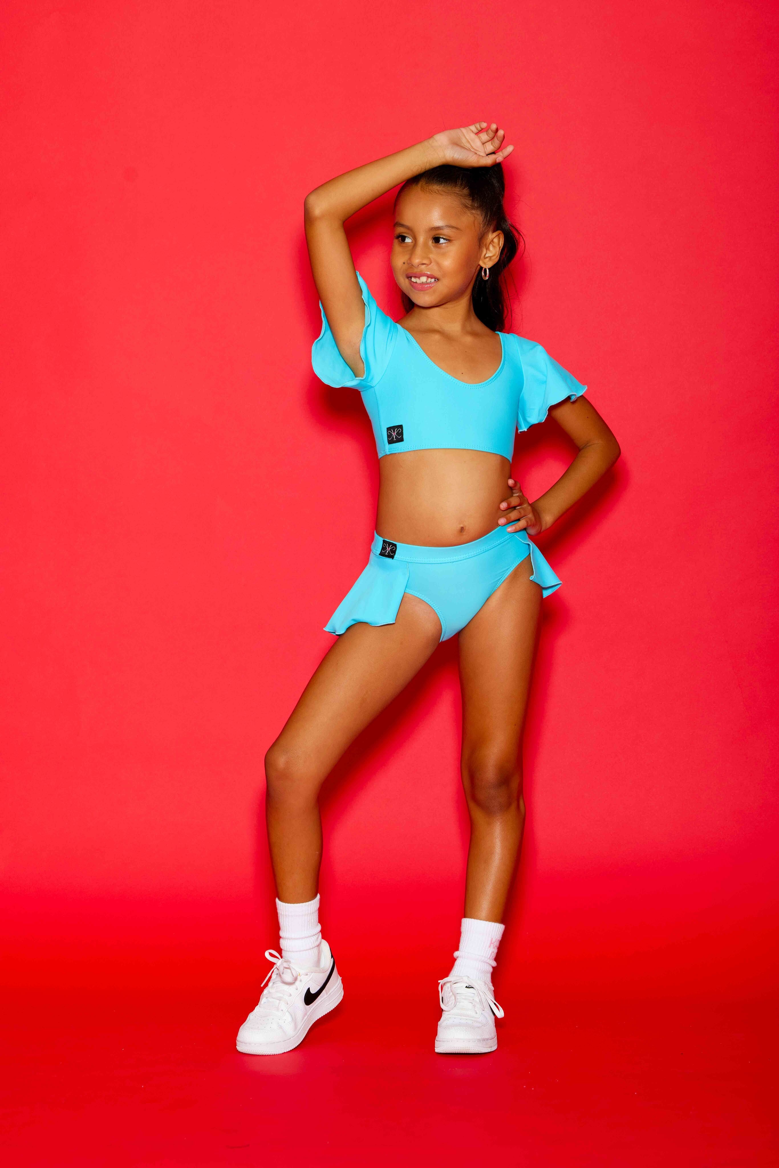 Flutter Brief - Sky Blue - Ready To Ship