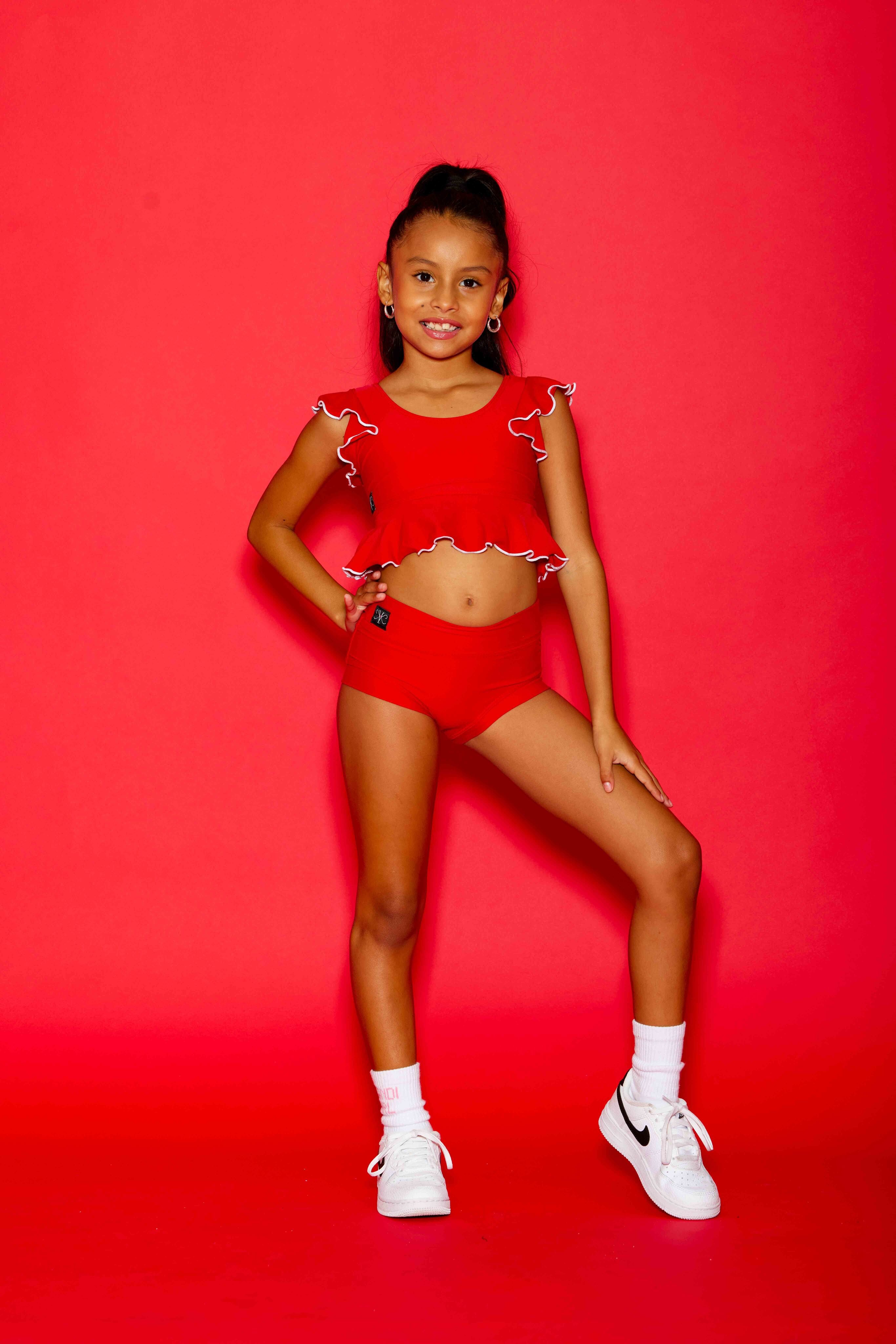 All Dolled Up VIP Brief - Red/White - Ready To Ship