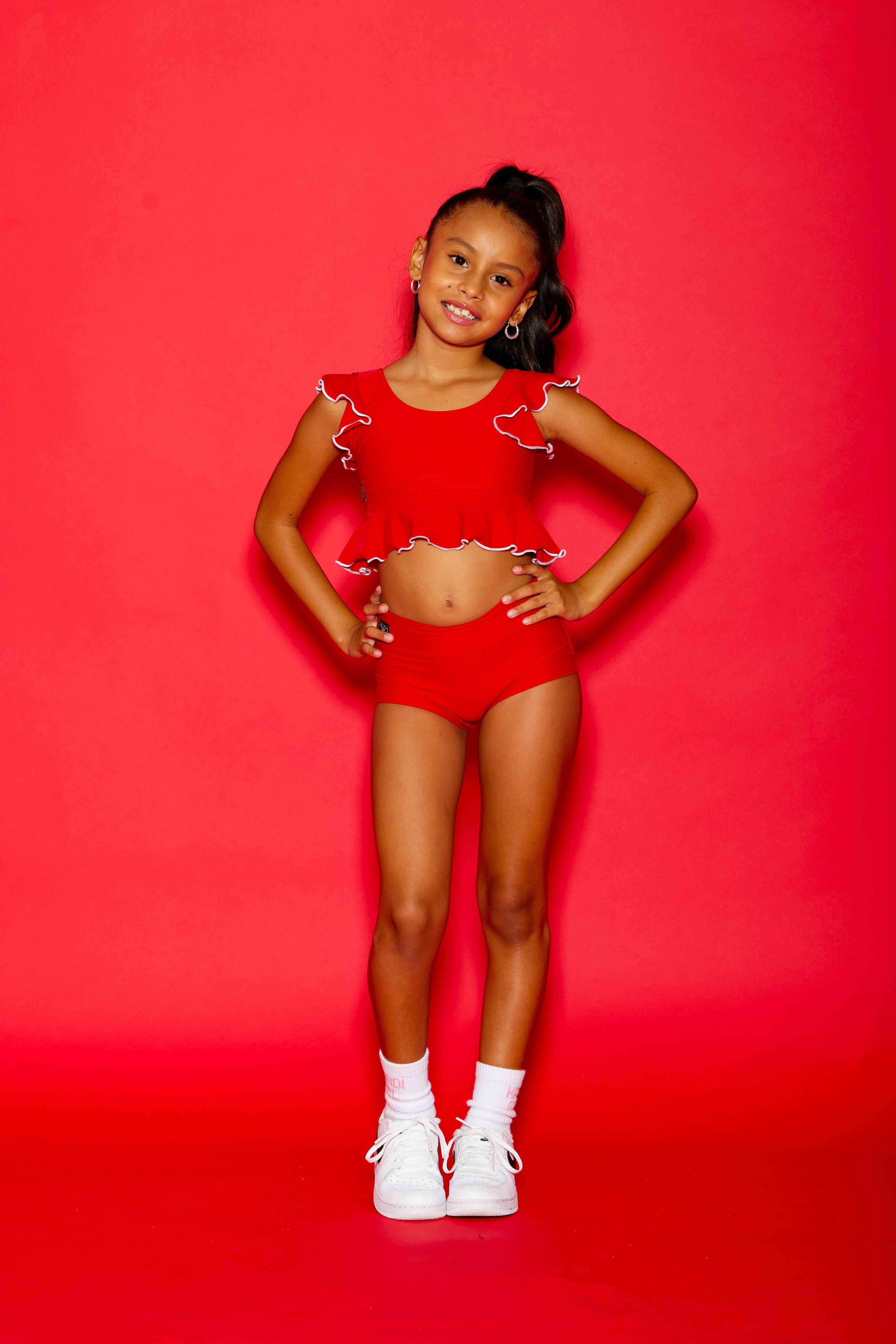 All Dolled Up VIP Brief - Red/White - Ready To Ship