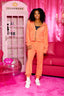 OG Kandi Kouture Sweatpant - Tangerine Without Rhinestone Logo - Teen Sizes - Ready To Ship - Final Sale
