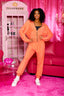 OG Kandi Kouture Sweatpant - Tangerine Without Rhinestone Logo - Teen Sizes - Ready To Ship - Final Sale