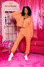 OG Kandi Kouture Sweatpant - Tangerine Without Rhinestone Logo - Teen Sizes - Ready To Ship - Final Sale