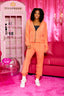 OG Kandi Kouture Sweatpant - Tangerine Without Rhinestone Logo - Teen Sizes - Ready To Ship - Final Sale