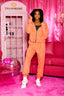 OG Kandi Kouture Sweatpant - Tangerine Without Rhinestone Logo - Teen Sizes - Ready To Ship - Final Sale