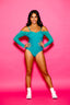 Aurora Leotard - Deep Peacock - Ready To Ship - Final Sale
