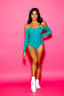 Aurora Leotard - Deep Peacock - Ready To Ship - Final Sale