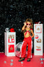 Gotta Dash Jogger - Red Shine/Cheetah Velvet/White - Ready to Ship
