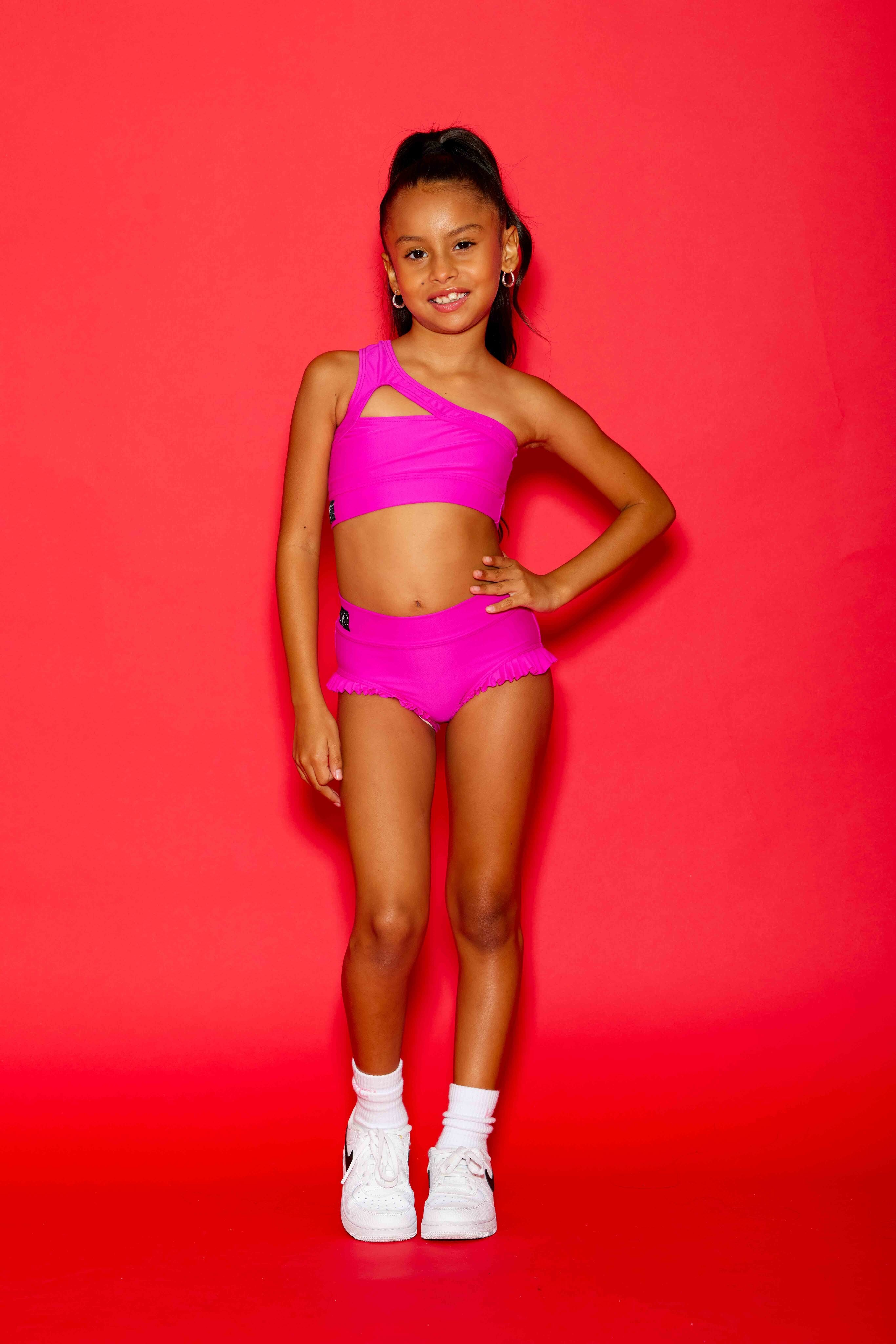 Can't Relate Bra Top - Fuchsia - Ready to Ship