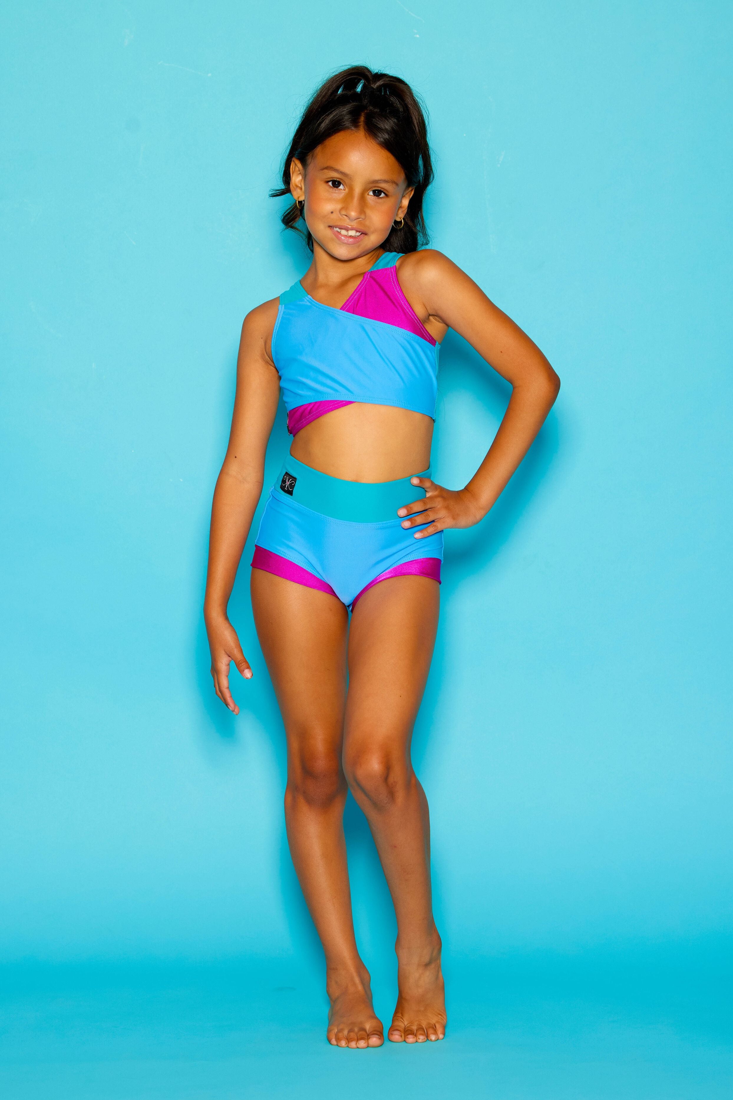 Cross My Heart VIP Brief - Ultramarine/Magenta/Jade - Ready To Ship