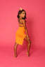 Spotlight Dress - Orange/Black - Ready To Ship - Final Sale