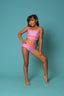 Mykonos Brief - Lilac/Salmon - Ready To Ship - Final Sale