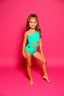 Diva Leotard - Dark Mint - Ready to Ship