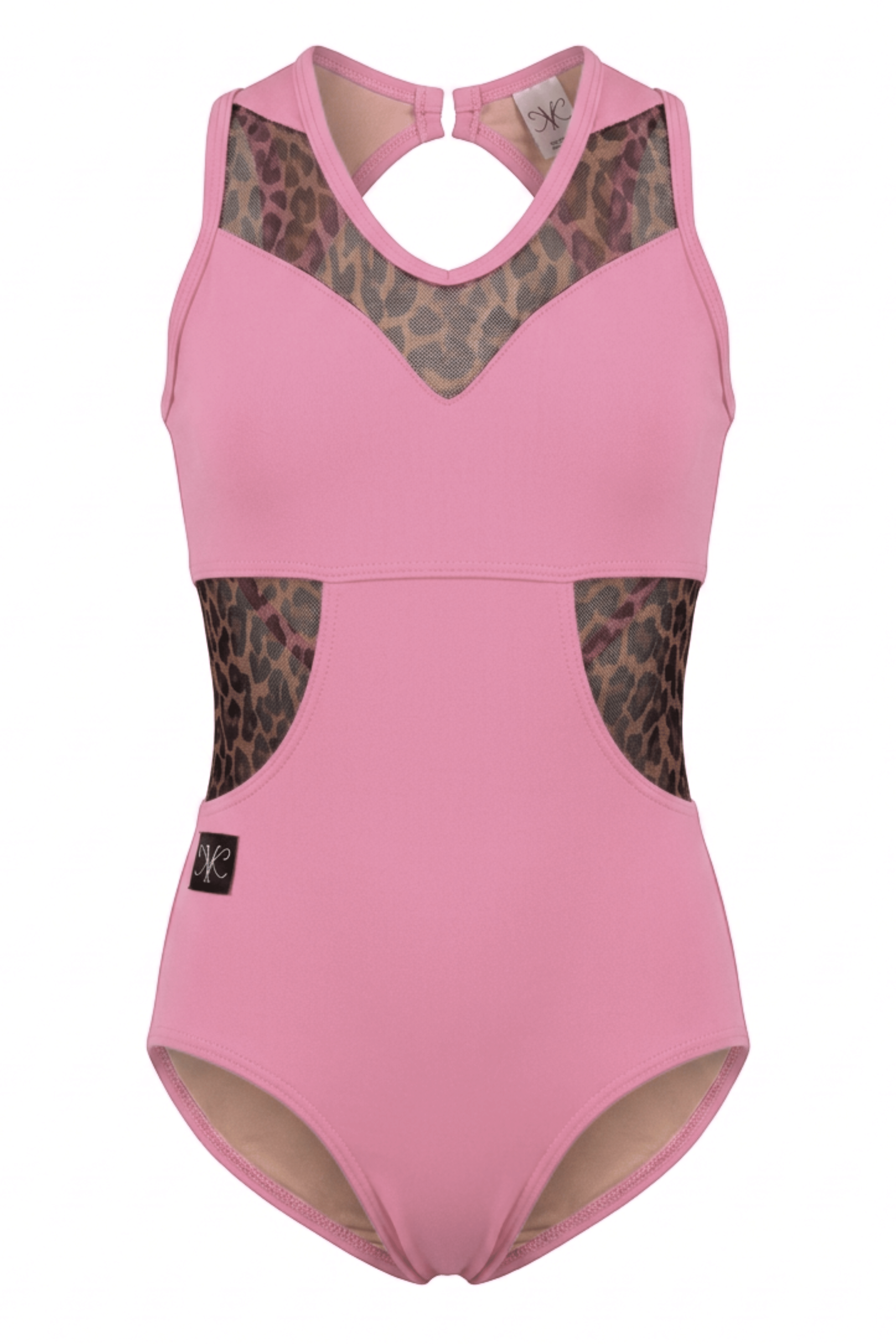 Cut Out The Drama Cheetah Leotard - Final Sale
