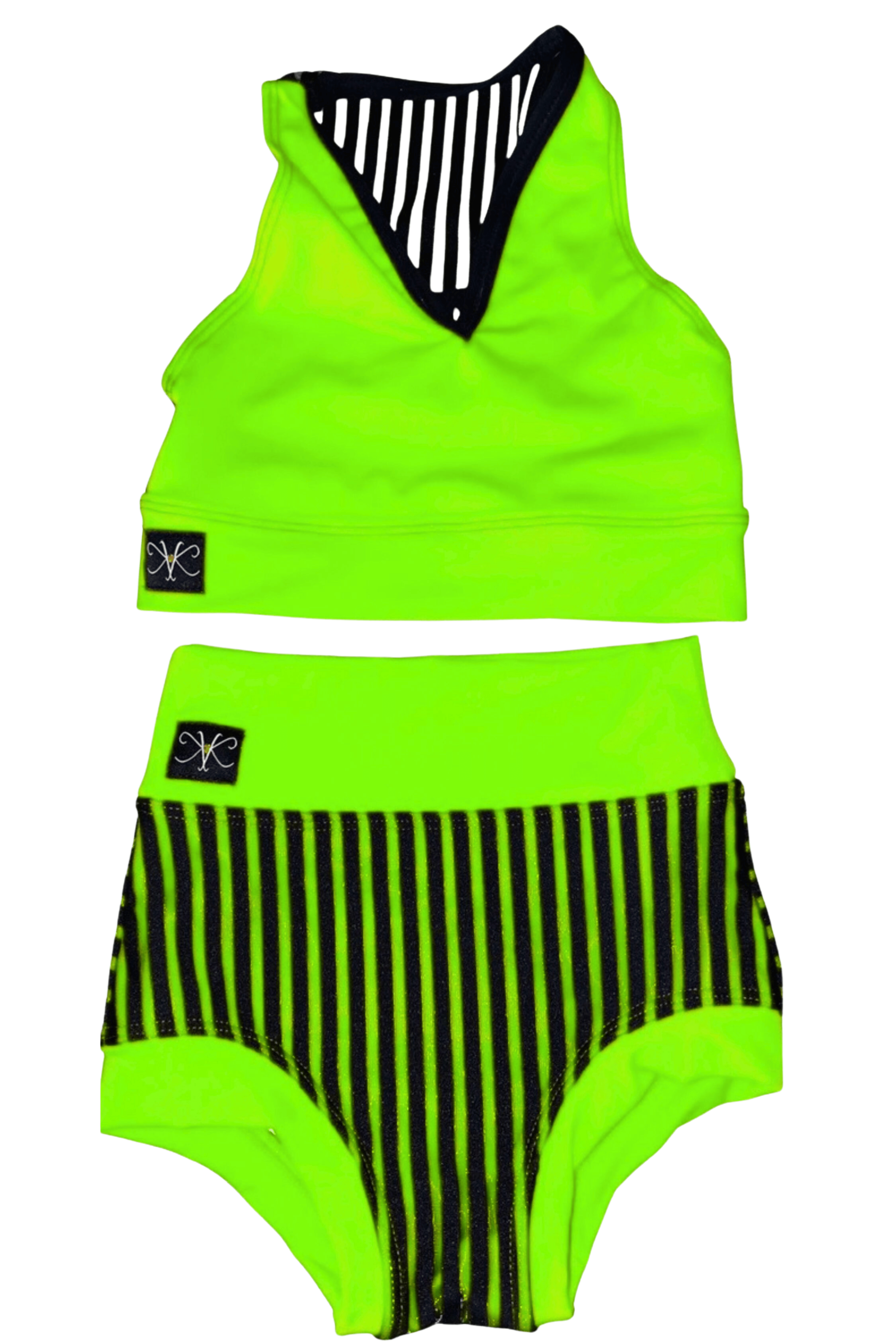 Like A Boss Set - Neon Green - Final Sale