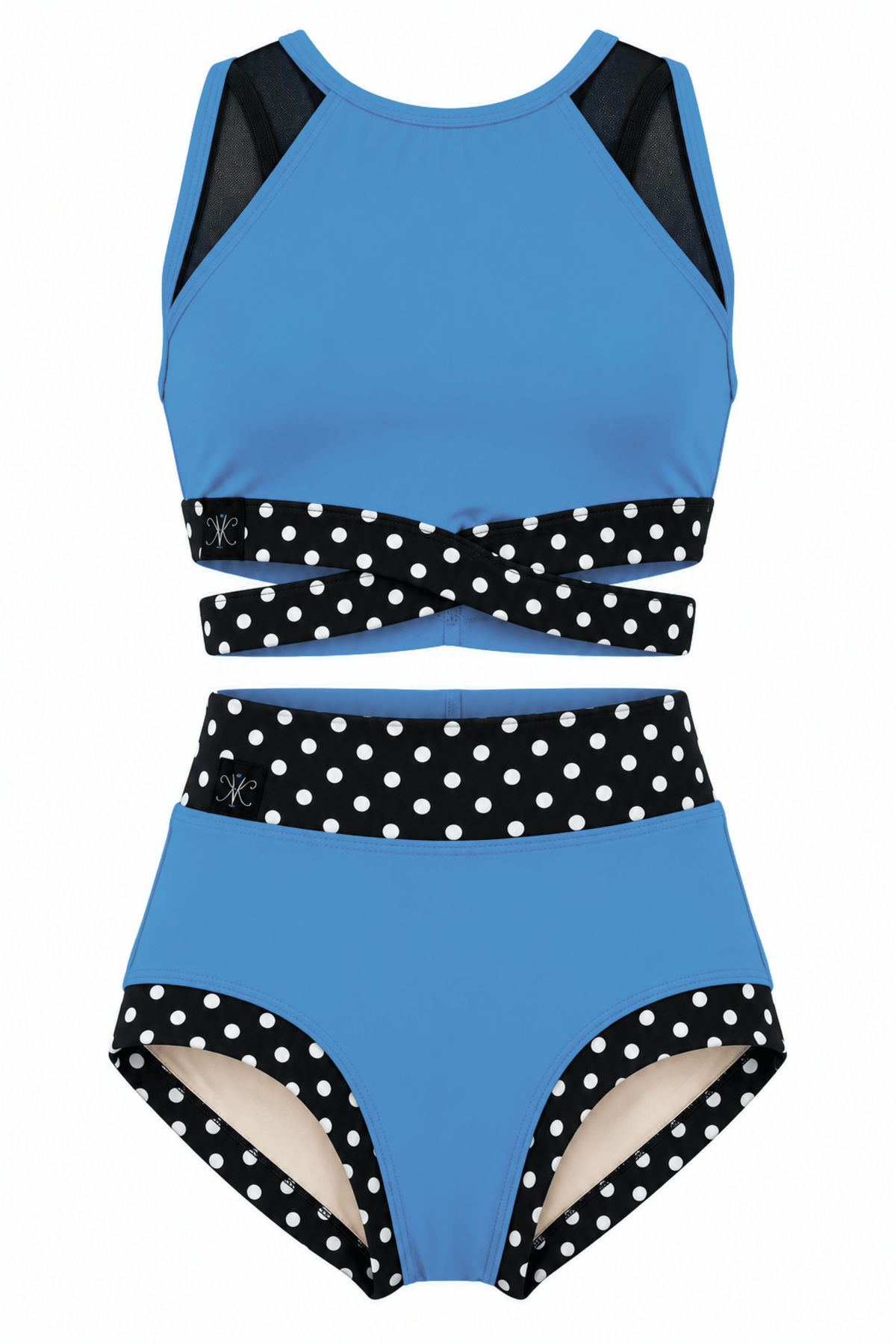 Criss Cross VIP Polkadot Set - Final Sale