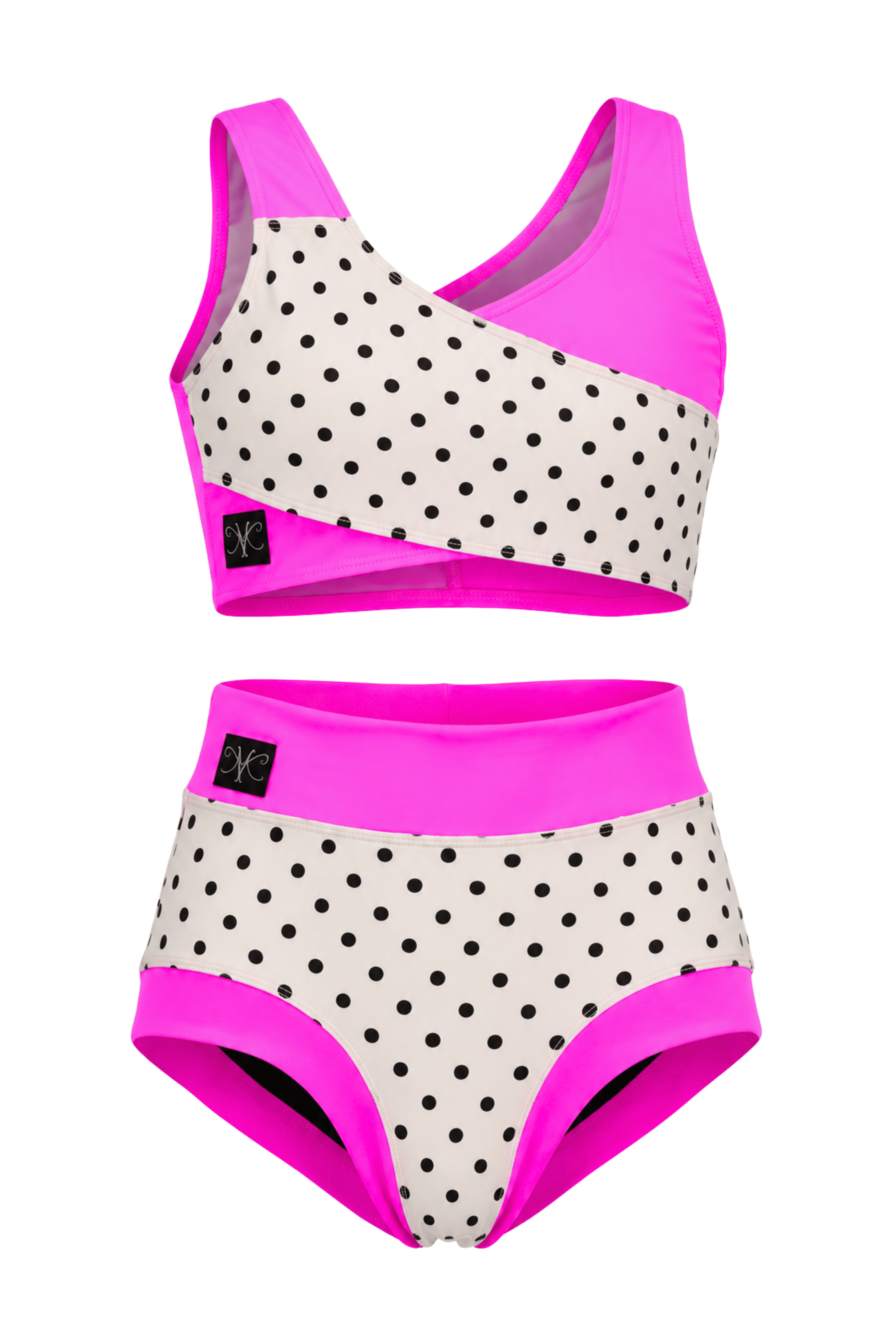 Cross My Heart Polka Dot Set - Final Sale
