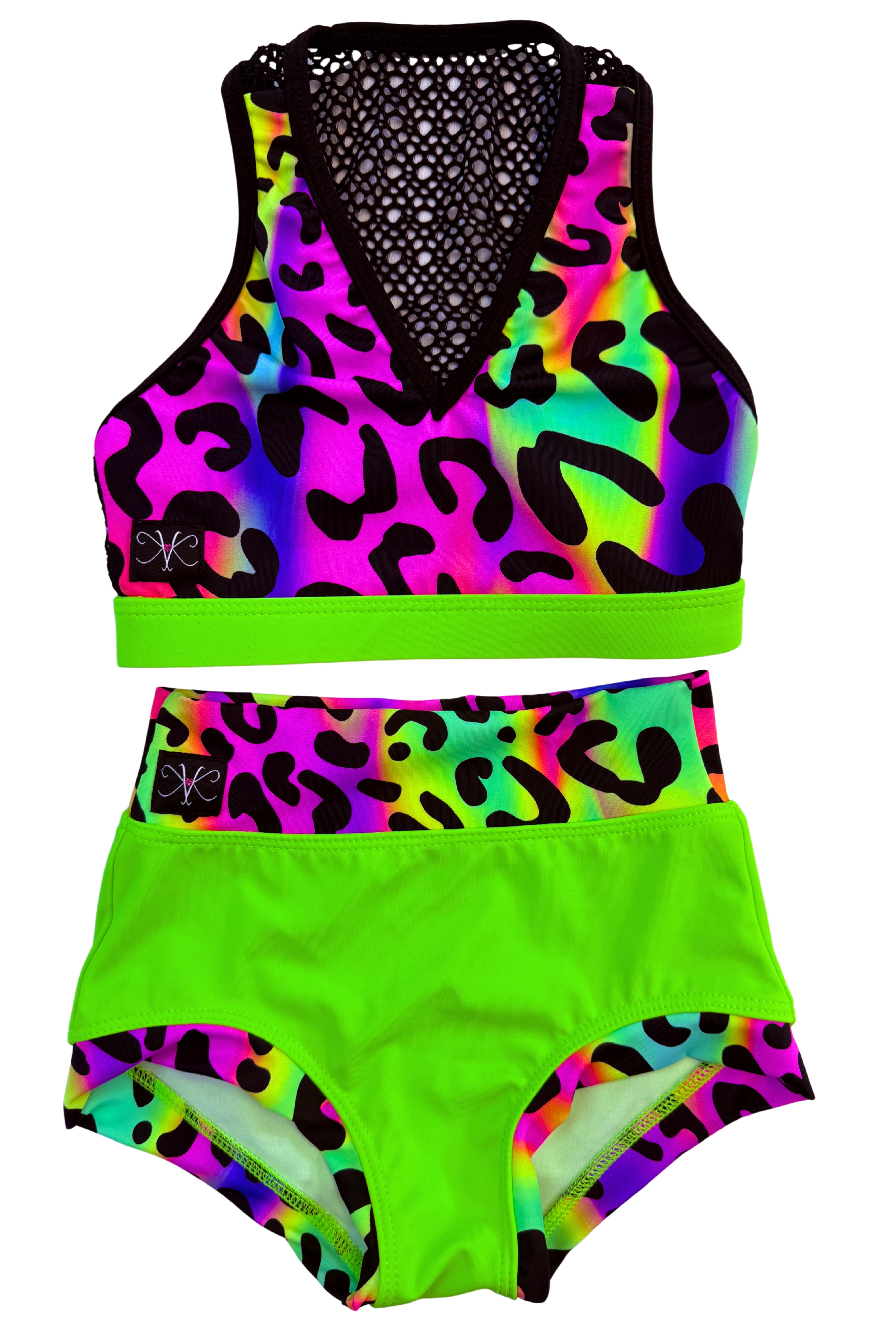 Like A Boss Rainbow Cheetah Set - Final Sale