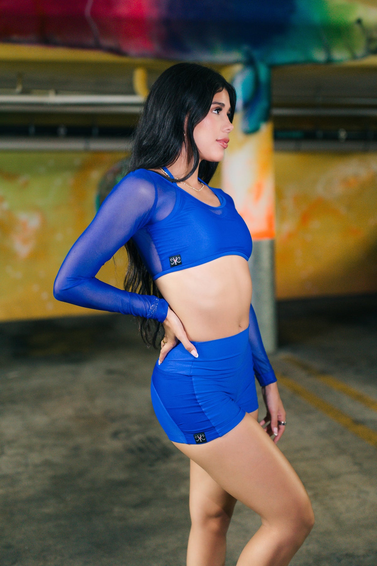 The #1 Cording Short - Royal Blue