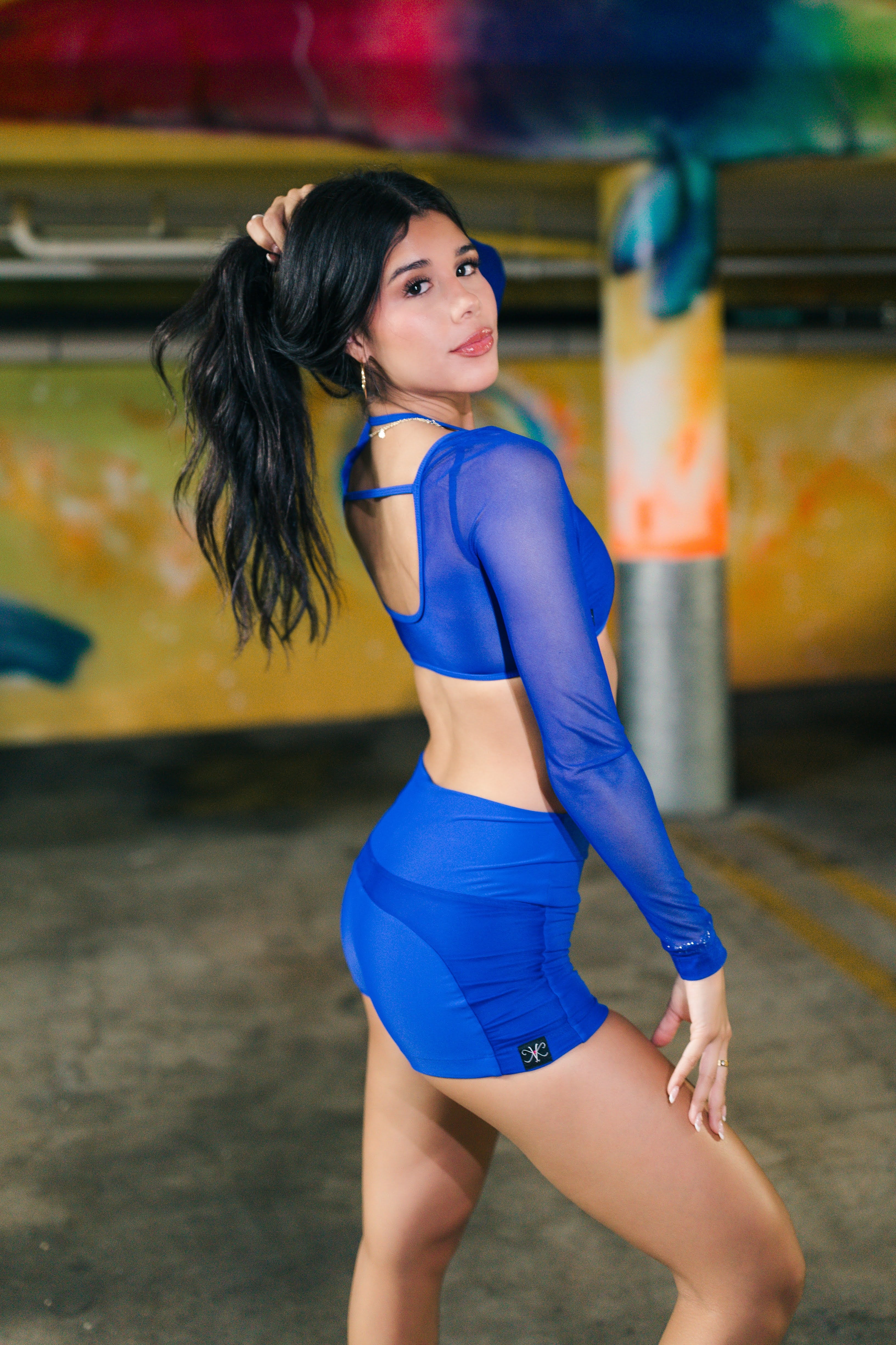 The #1 Cording Short - Royal Blue