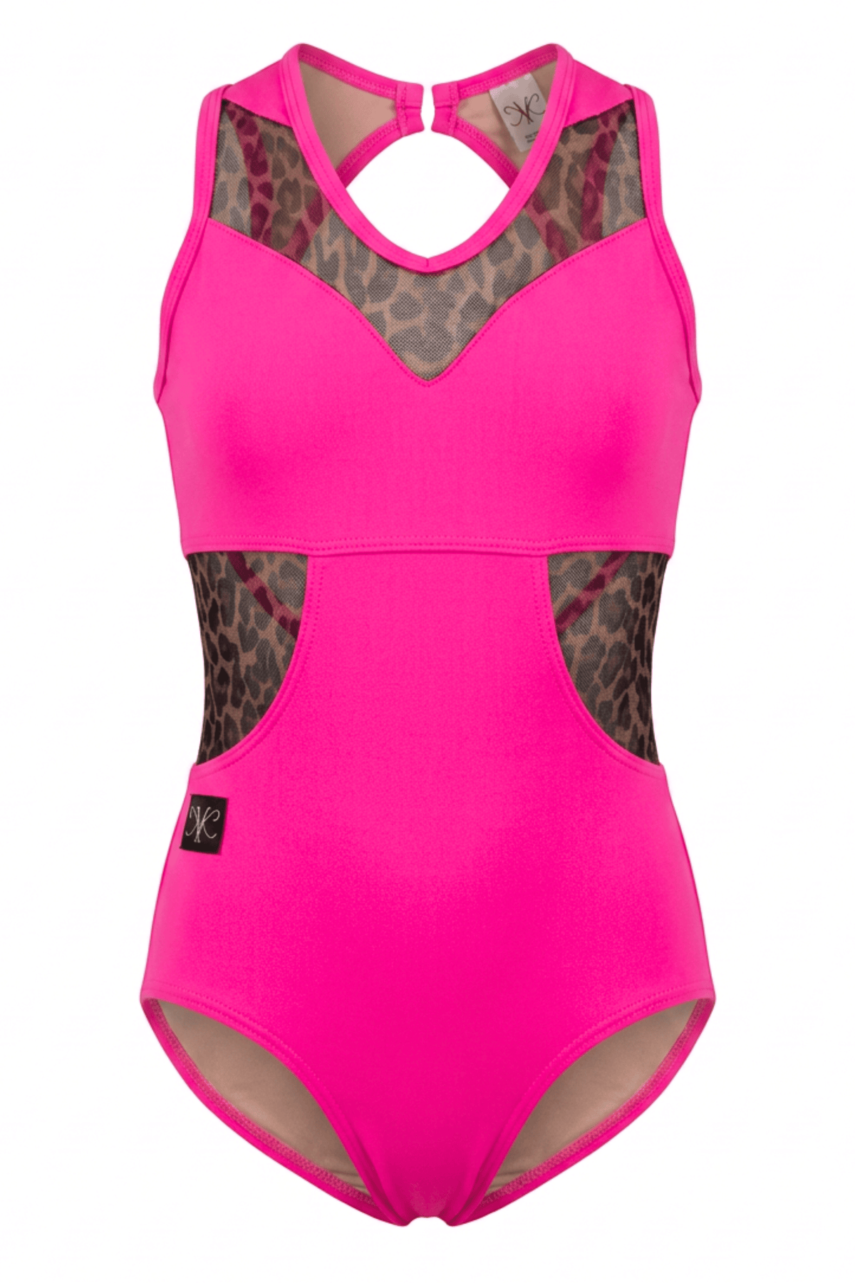 Cut Out The Drama Cheetah Leotard - Final Sale