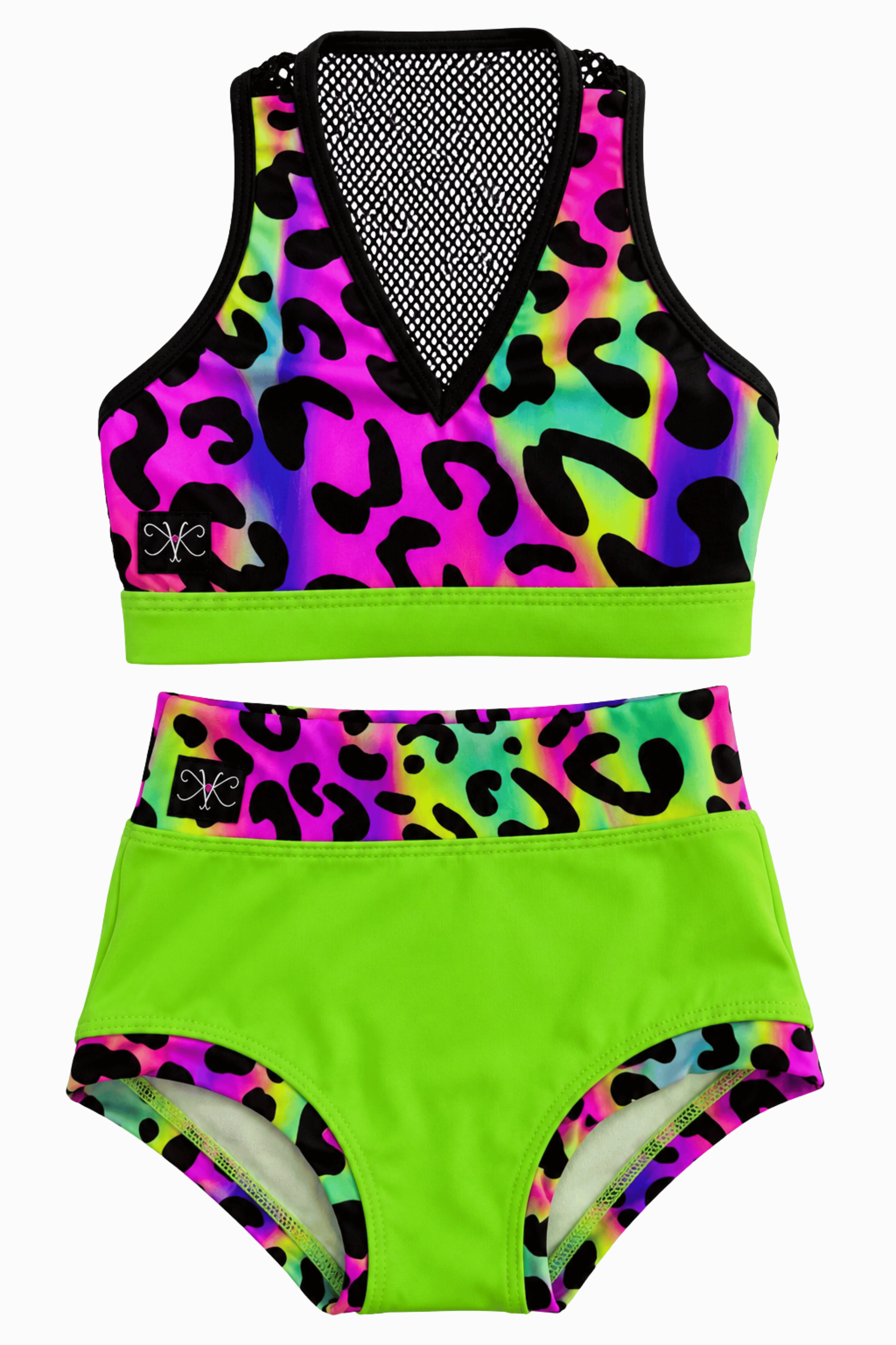 Like A Boss Rainbow Cheetah Set - Final Sale