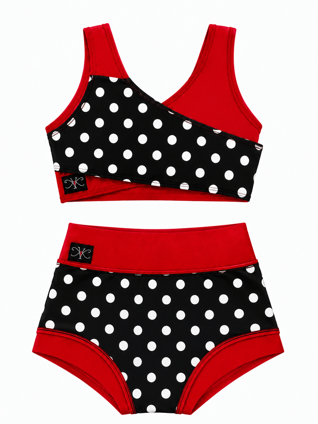 Cross My Heart Set Polkadot - Final Sale