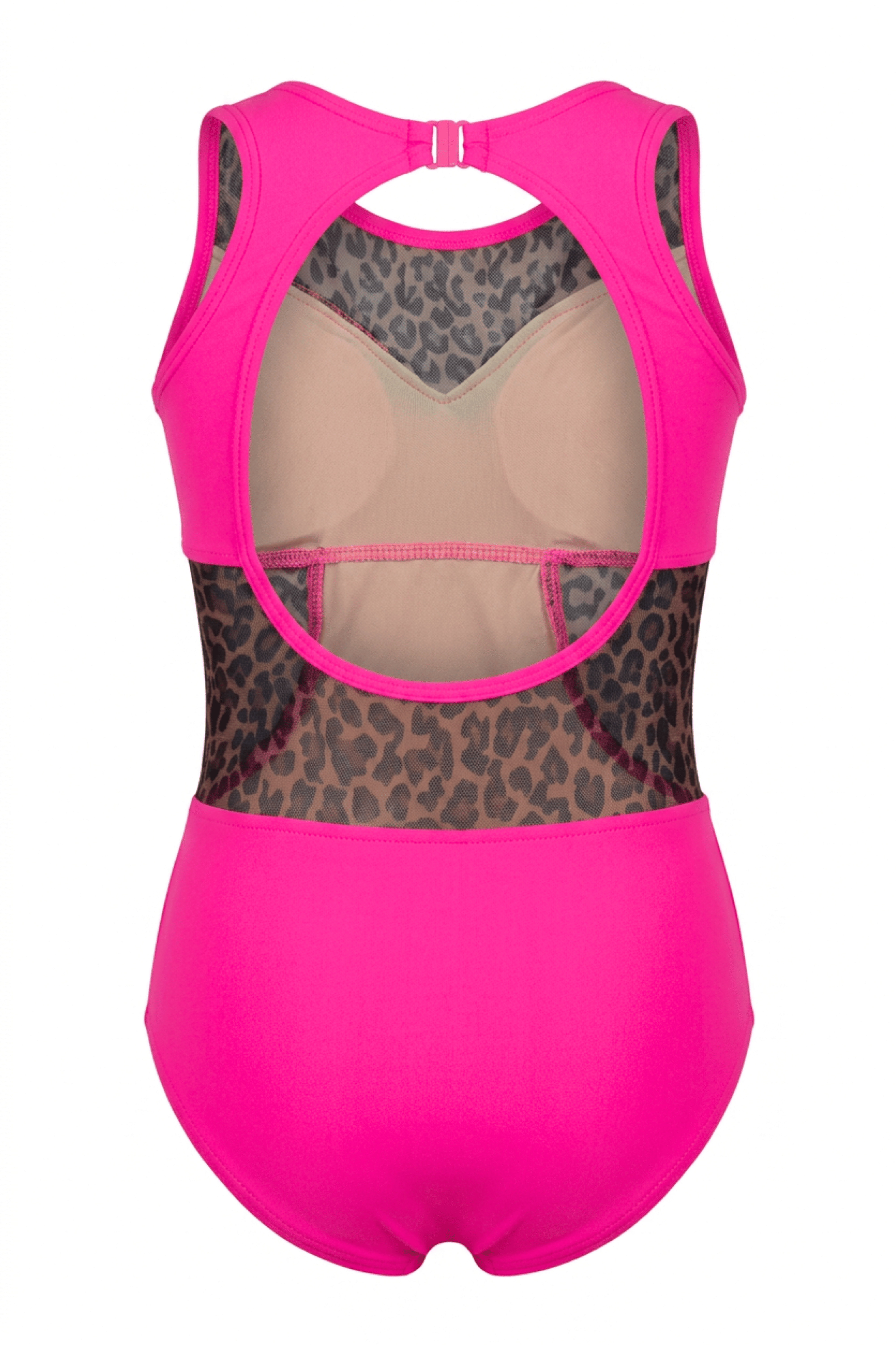 Cut Out The Drama Cheetah Leotard - Final Sale