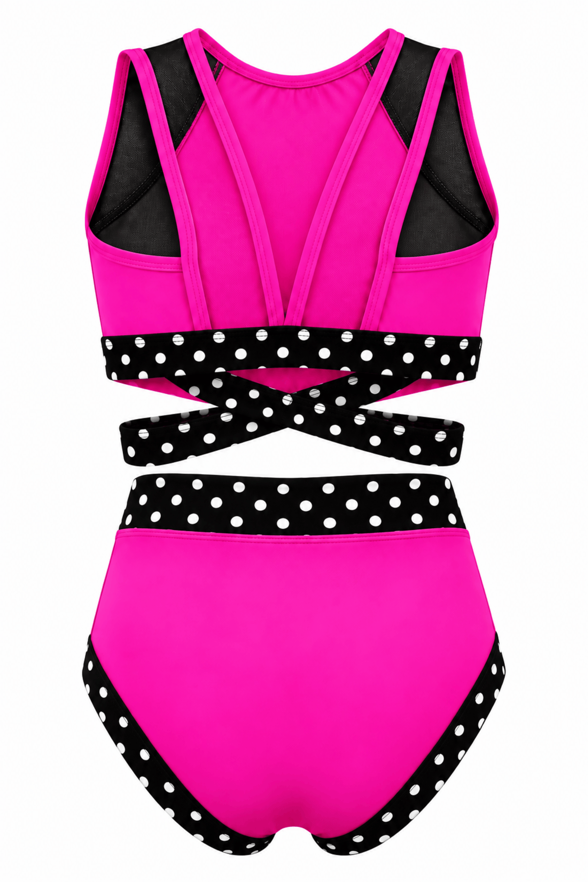 Criss Cross VIP Polkadot Set - Final Sale