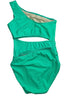 Diva Leotard - Dark Mint - Ready to Ship