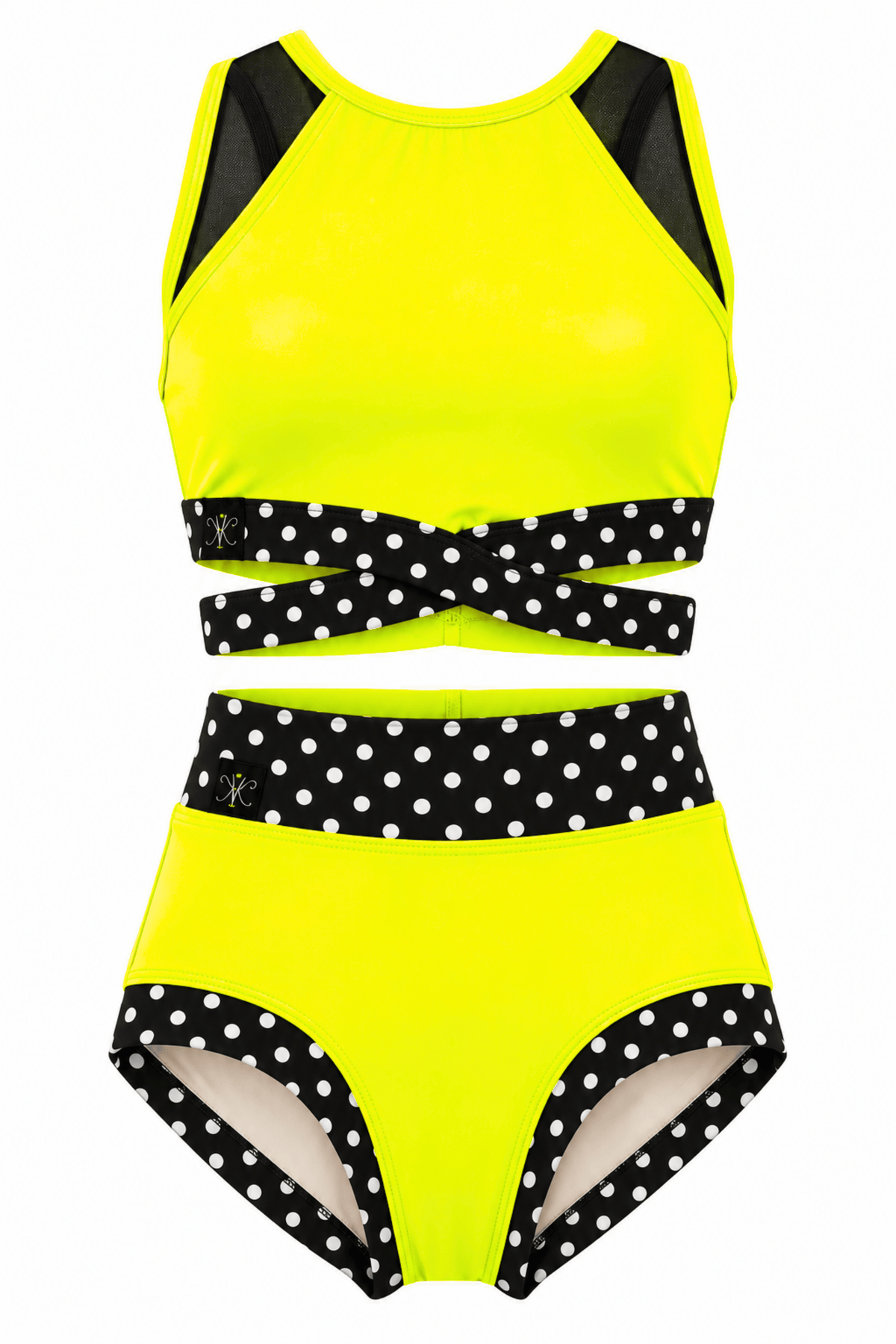 Criss Cross VIP Polkadot Set - Final Sale
