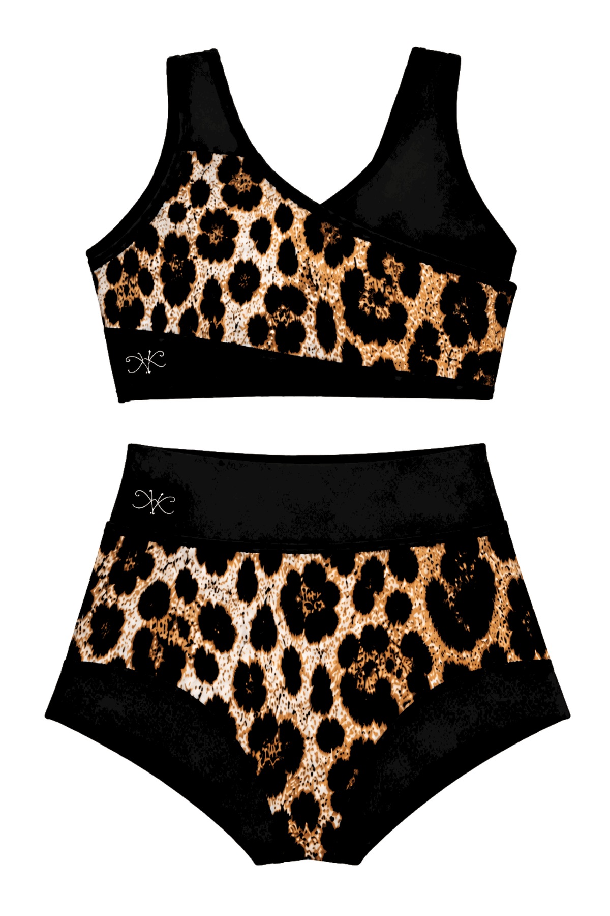 Cross My Heart Set Spotted Safari - Final Sale