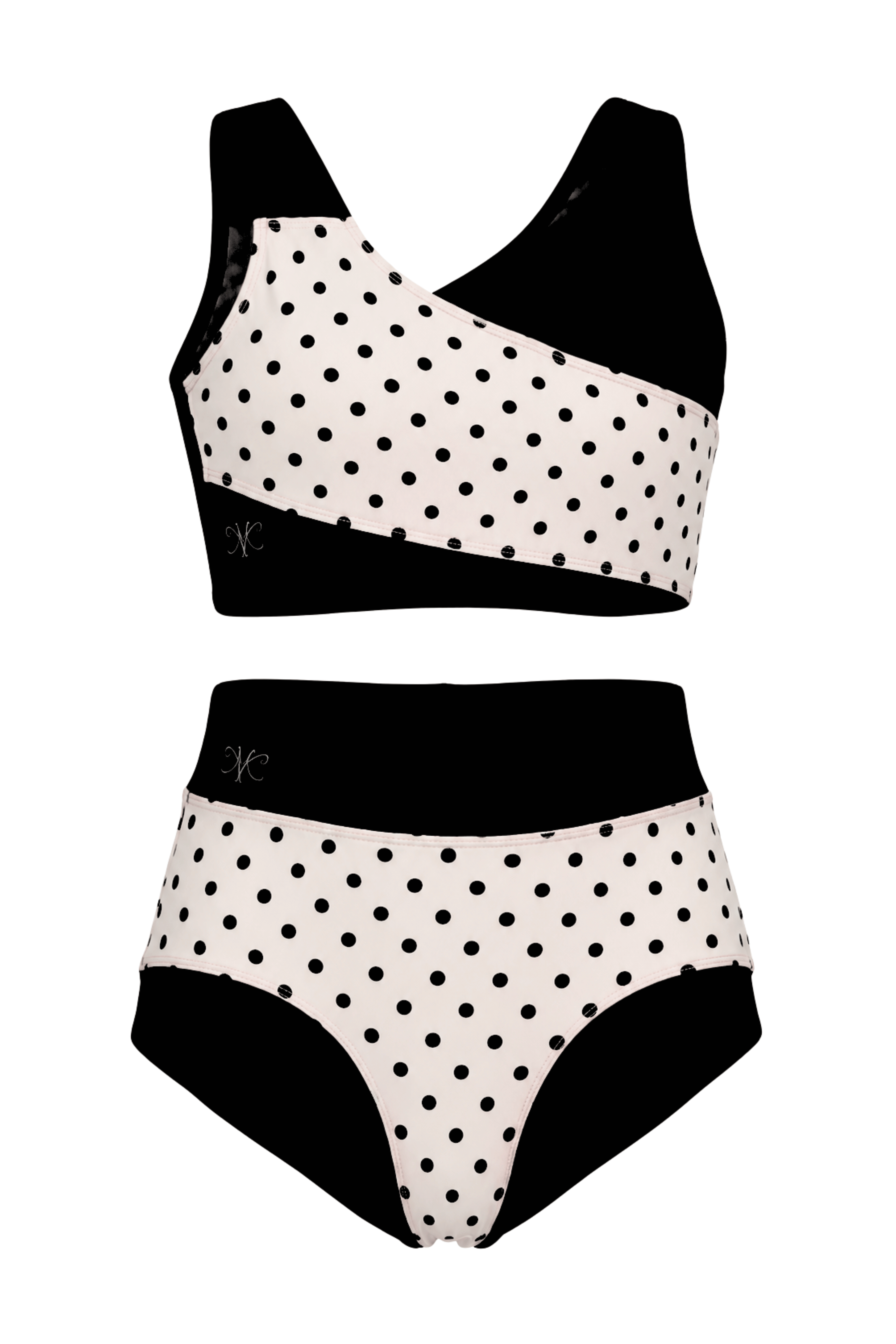 Cross My Heart Polka Dot Set - Final Sale
