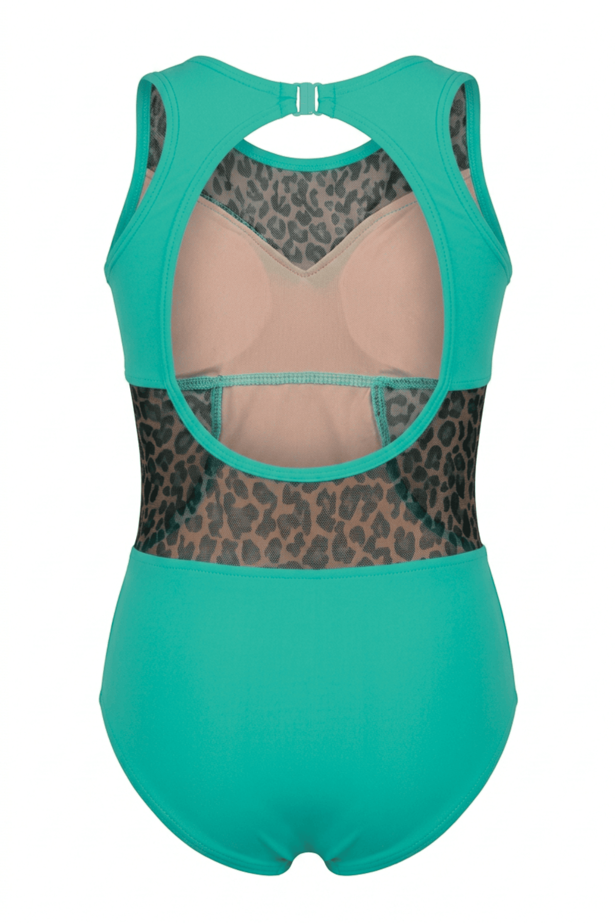 Cut Out The Drama Cheetah Leotard - Final Sale
