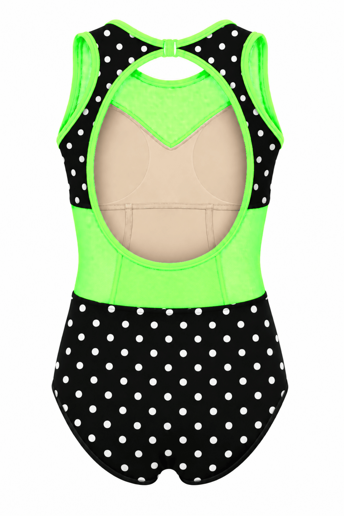 Cut Out The Drama Polkadot Leotard - Final Sale